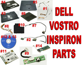 Oem Dell Vostro 1500 Inspiron 1750 Par Ts Wifi Board Ethernet Port Antenna Fax - £3.79 GBP+