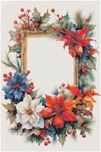 Counted Cross Stitch patterns/ Spring Flowers Frame/ Flowers 169 - £7.18 GBP