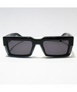 Off-White Moberly OERI114 1007 Sunglasses Men&#39;s Black Chunky Square Pola... - $5,570.73 MXN