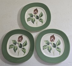 3 Vintage MC Taylor Smith Taylor Conversation 6 1/4&quot; Bread n Butter Plat... - $18.81