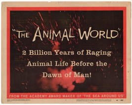 *THE ANIMAL WORLD (1956) Ray Harryhausen&#39;s Stop-Motion Animation Documentary - £39.15 GBP