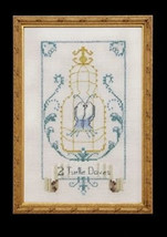 SALE! Complete Xstitch Materials Two Turtle Doves - 12 Days Of Christmas NC142 - £34.51 GBP+