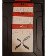 Lot 3 NEW Capezio Girls Size 8-12 Black Footless Tights Ultra Soft Dance... - £15.54 GBP