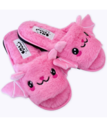 Halloween Shoes Cute Bat Slippers With Wings Winter Warm Home Slippers W... - £14.94 GBP