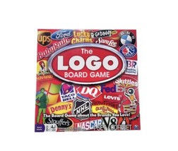 The LOGO Board Game Family 12+ Yrs. Brand Name Trivia Questions NEW In Plastic - £14.14 GBP