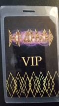 DEF LEPPARD - ROSEMONT, ILLINOIS ORIGINAL 1999 TOUR LAMINATE BACKSTAGE PASS - $47.95 CAD