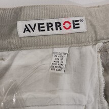 Averroe RN#40787 Women's Tan/Beige Cotton Rear Zip & Slit Denim Skirt Size 16 image 3
