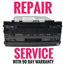 REPAIR SERVICE TOYOTA Prius 6 CD Changer Player Radio With Warranty - $106.00