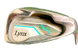 Lynx Crystal Cat Sand Wedge RH GLX Ladies Graphite 35&quot; Nice Undersize Grip - £21.13 GBP