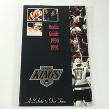VTG NHL Official Media Guide 1990-1991 - Los Angeles Kings / Larry Robinson - $14.20