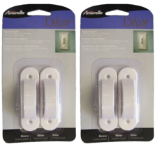 Toggle Switch Guard 2-ct, Universal, Plastic, Gloss White, Amerelle SG1 ... - $36.43 MXN