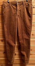 Euc Talbot&#39;s Womens Corduroy Jeggings Pants J EAN S Brown Rust Tan Size 10 - £15.65 GBP