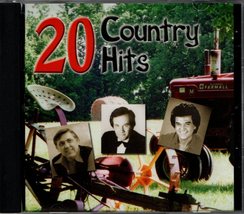 20 Country Hits Music CD Mix of All Time Artist Singers Twitty Kent Haggard Bare - £6.38 GBP