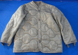 NEW USGI M-65 MILITARY QUILTED INSULATED FIELD COAT JACKET LINER SMALL - £31.15 GBP