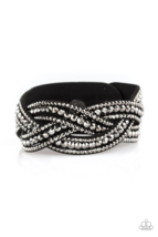 Paparazzi Bring On the Bling Black Urban Bracelet - New - £3.53 GBP