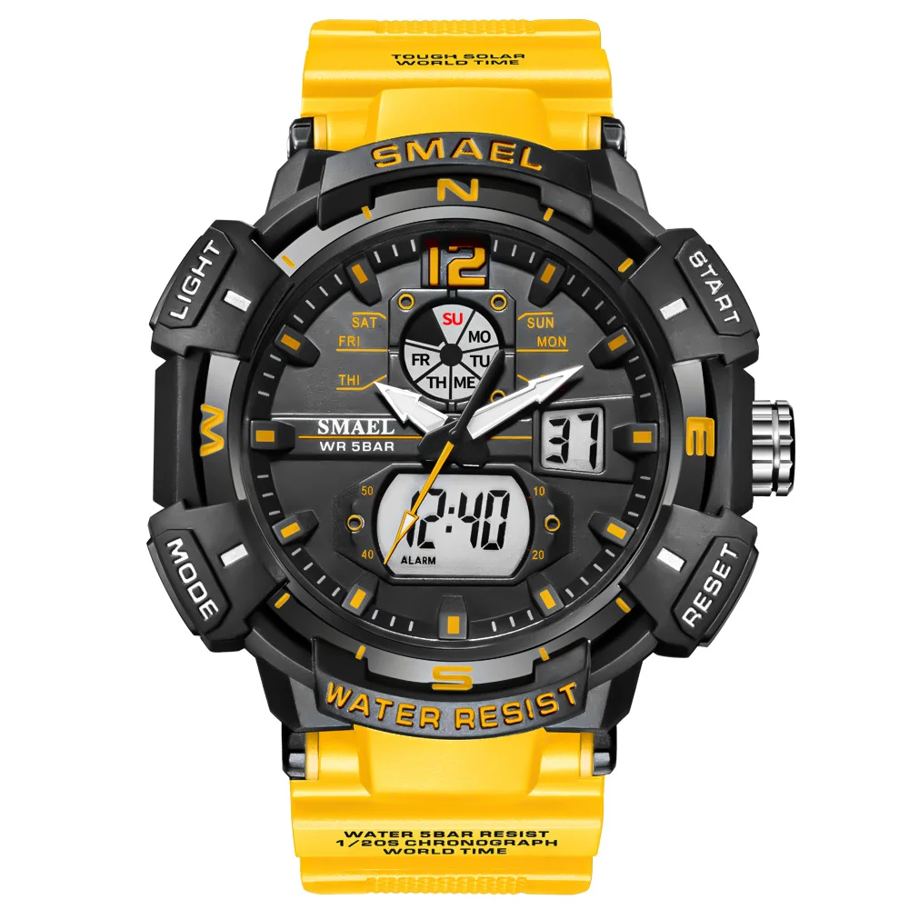 Sport Watch For Men Military Clock Fashion White Hour 50M Waterproof Lum... - £23.05 GBP