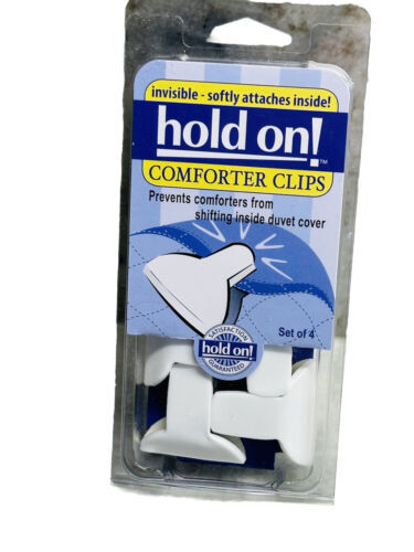 New Hold On! Comforter Clips Set / 4 Clips - $9.78