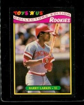 Vintage 1987 Geoffrey Toys R Us Rookie Baseball Card #18 Of 33 Barry Larkin Reds - £7.77 GBP