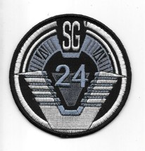 Stargate SG-1 TV Series Group 24 Logo Embroidered Patch UNUSED - $7.84