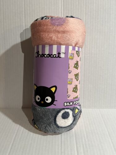Sanrio Hello Kitty Chococat Silk Touch Throw Blanket - £20.77 GBP