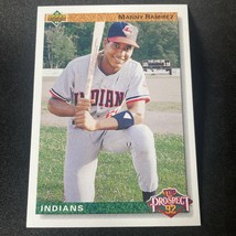 1992 Upper Deck #63 Manny Ramirez Indians MLB Baseball Card - £4.39 GBP