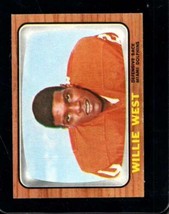 1966 TOPPS #86 WILLIE WEST EX (RC) DOLPHINS *AZ6932 - £8.67 GBP