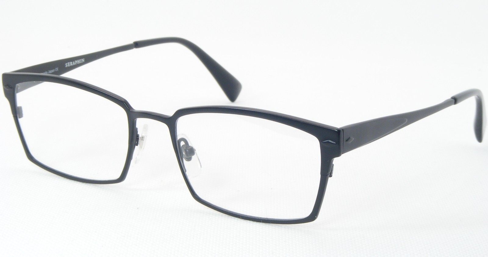 SERAPHIN by OGI OLIVER 8531 MATT BLACK EYEGLASSES FRAME 53-18-150mm (NOTES) - $137.28