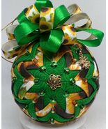 Handmade Sunflower Quilted Keepsake Ornament for Spring or Summer - $23.00