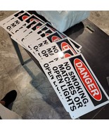 ( 11 PCS ) 10&quot;X14&quot; Danger No Smoking  Matches or Open Lights METAL SIGN ... - $98.01