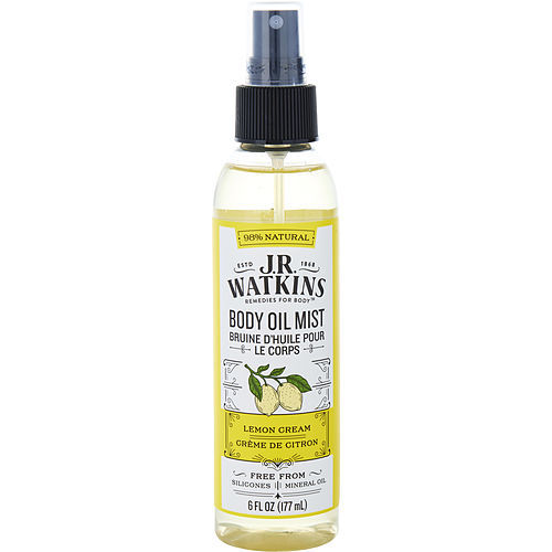 J.R. Watkins by J.R. Watkins Lemon Cream Body Oil Mist --177ml/6oz