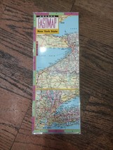 New York State FastMap Laminated Fold Map (FM) - £23.55 GBP