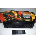 LaserDisc Pioneer CLD-1800 + 2 Laserdiscs + Remote - $369.00
