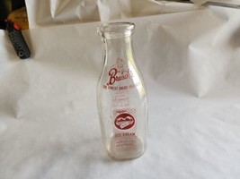 Vintage Breisch&#39;s Darie 1 Quart Milk Bottle from Catawissa PA - £15.81 GBP