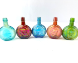 Lot of 5 Vintage First Edition Wheaton Glass Bottles Presidents 3.25&quot; x ... - $37.61