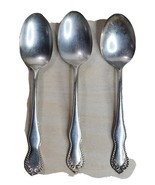 HOLMES &amp; EDWARDS XIV Silver plated Soup Spoon 7” Long Set of 3  - $13.17 CAD
