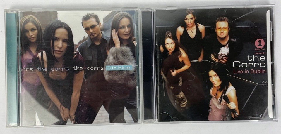 2 x The Corrs Digital audio CD Lot - Live in Dublin * 2002 - In Blue * 2... - $18.21