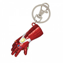 Iron Man Gauntlet Pewter Keychain Red - £12.57 GBP