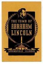 The Tomb of Abraham Lincoln Springfield Illinois Booklet 1941 - £11.79 GBP