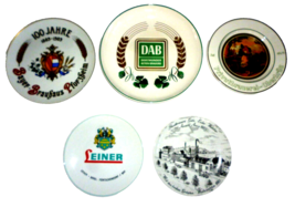 Brauhaus Pforzheim Euler Oberbrau DAB Dortmund Leiner Ceramic Brewery Plate - $39.95