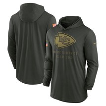 Mens Chiefs 2025 Salute to Service Lightweight Pullover Hoodie - Kansas ... - $69.90