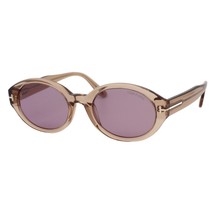 Tom Ford Genevieve-02 916 45Y Light Brown Violet Lenses Women&#39;s Sunglass... - £94.46 GBP