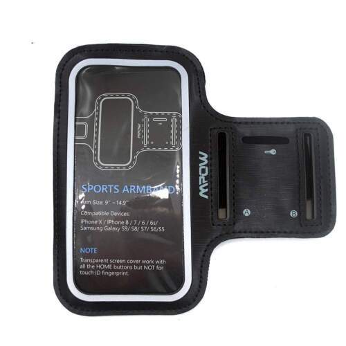 New MPOW SPORTS ARMBAND FOR iPHONE 11 PRO 11 XR 6 7 8 SAMSUNG S5 6 7 8 9... - $4.94