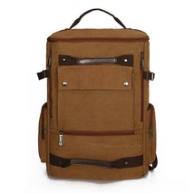 Chuwanglin Men&#39;s Backpack Vintage Canvas Backpack School Bag Men&#39;s Travel Bags L - £138.73 GBP