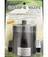 GASAV-R WA-3 Automatic Gas Shut-Off &amp; Timer Valve with 1/2&quot; IPS - $122.13 CAD