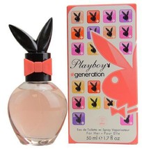 Playboy Generation * Coty 1.7 Oz / 50 Ml Eau De Toilette Women Perfume Spray - $27.10