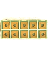 P27469-2.5 WTL74  - CARBIDE MILLING INSERTS - WALTER - PACK OF 10 - $53.86