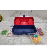 Tackle Tray Box Fishing Tackle Loaded Float Lures Bobbers Shelled Fish H... - $475.79 MXN