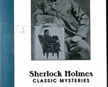 [Audiobook] Sherlock Holmes: Classic Mysteries / Conan Doyle / 2 Cassettes - £8.90 GBP