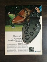 Vintage 1971 Converse Golf Shoes Full Page Original Color Ad - 823 - £5.56 GBP