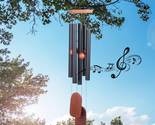 Large Wind Chimes, 36” Sympathy Memorial Aluminum Deep Tone Wind Chimes ... - £18.76 GBP